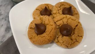 gluten free peanut butter blossoms