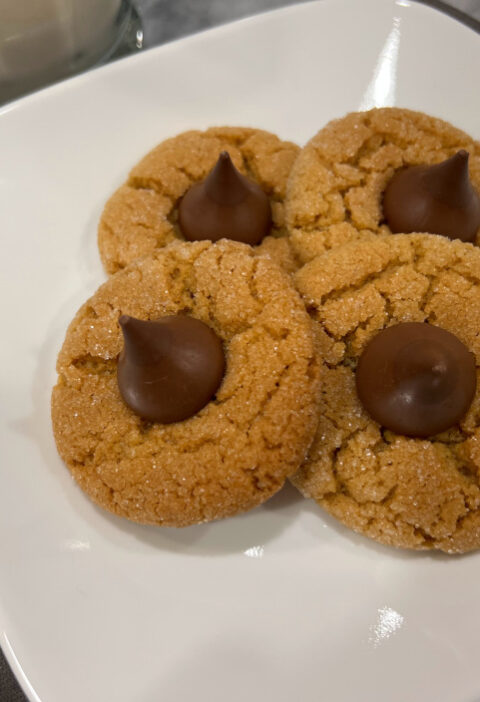 gluten free peanut butter blossoms