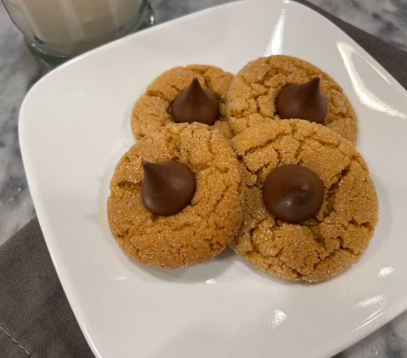 gluten free peanut butter blossoms