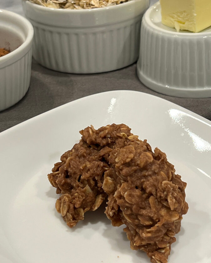 chocolate peanut butter no bake cookies