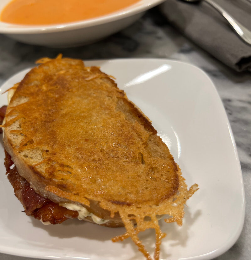 grilled cheese and tomato soup recipe